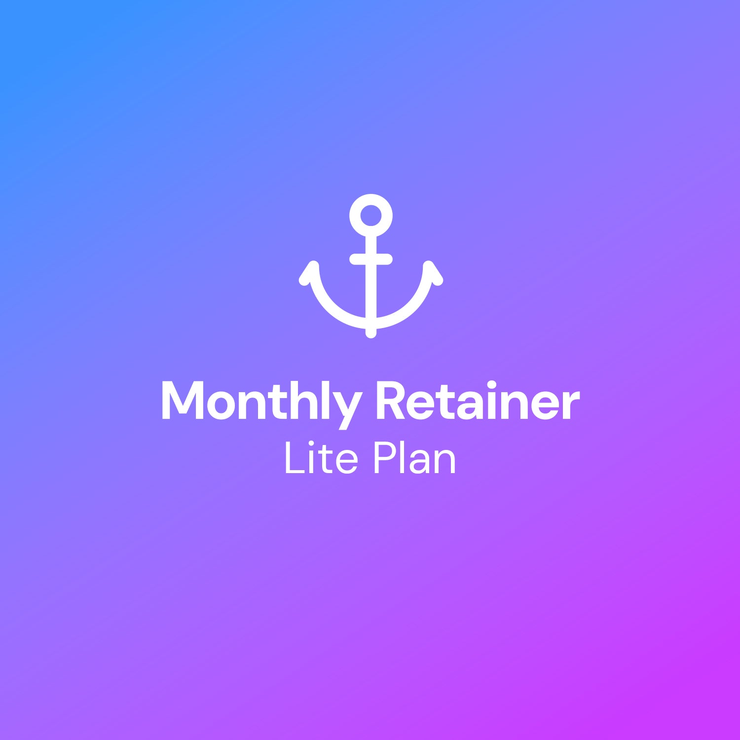 Retainer Lite Plan (Monthly)